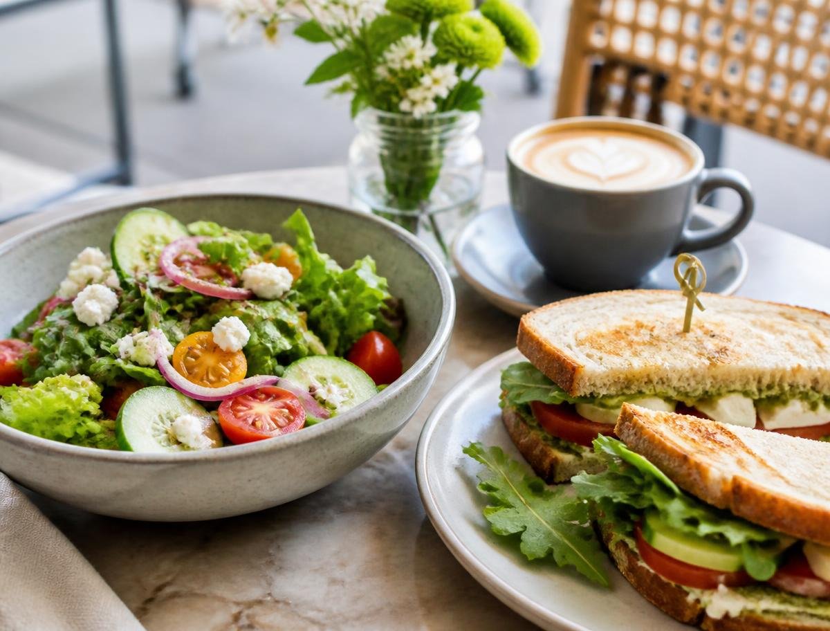 Sallad till lättare lunch i Vimmerby